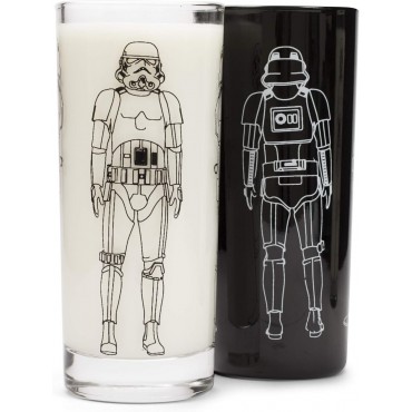 Set 4 Vasos Original Stormtrooper Star Wars Cristal 300 mls
