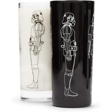 Set 4 Vasos Original Stormtrooper Star Wars Cristal 300 mls