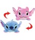 Peluche Reversible Stitch Y Ángel Lilo & Stitch Disney 13 cms