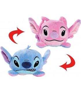 Peluche Reversible Stitch Y Ángel Lilo & Stitch Disney 13 cms