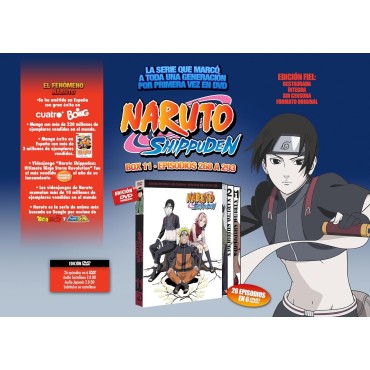 Naruto Shippuden Box 11 (Episodios 268 a 295) [DVD]