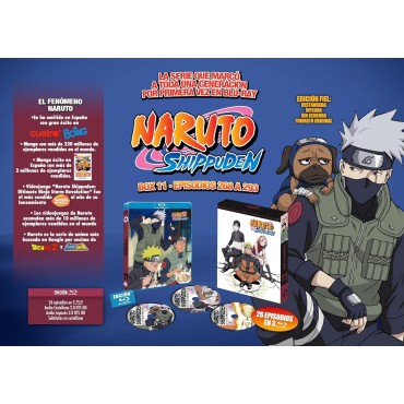 Naruto Shippuden Box 11 (Episodios 268 a 295) [Bluray] [Blu-ray]