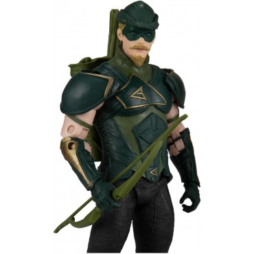 Figura Green Arrow & Cómic Injustice 2 DC Page Punchers Articulada 18 cms