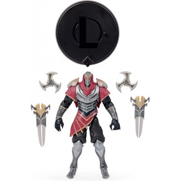 Figura Zed League Of Legends Deluxe Articulada 15 cms
