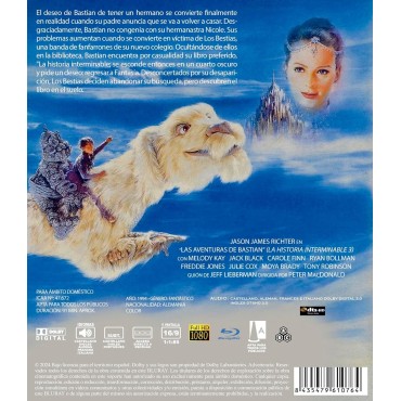 Las Aventuras de Bastian (La Historia Interminable 3) [Blu-ray] (1994) The NeverEnding Story III - Escape From Fantasia