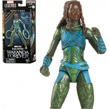 Figura Nakia Black Panther Wakanda Forever Marvel Articulada 15 cms