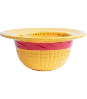 Bol De Desayuno Sombrero De Paja De Luffy One Piece Dolomita 500 mls