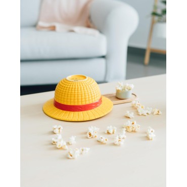 Bol De Desayuno Sombrero De Paja De Luffy One Piece Dolomita 500 mls