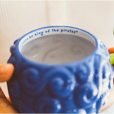 Taza 3D Fruta Gum Gum One Piece Cerámica 500 mls