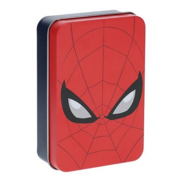 Baraja De Naipes Spider-Man Marvel Con Caja Metálica