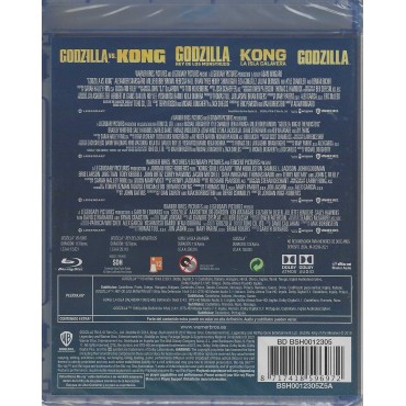 Pack Godzilla/Kong Monsterverse [Blu-ray]