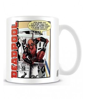 Taza Deadpool Off The Page Marvel Cerámica 320 mls