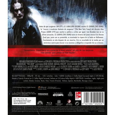El Cuervo [Blu-ray] (2024) The Crow