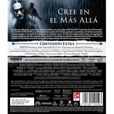 El Cuervo (The Crow) (4K UHD + Blu-ray) [Blu-ray]