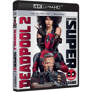 Deadpool 2 - Version Super Grande: incluye Version Cinematografica y Version Extendida (4 discos) [4K UHD + Blu-ray] (2018)