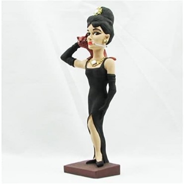 Figura Audrey Hepburn Artesanal 26 cms