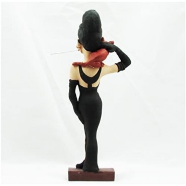 Figura Audrey Hepburn Artesanal 26 cms