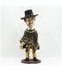 Figura Clint Eastwood Artesanal 23 cms