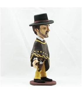 Figura Clint Eastwood Artesanal 23 cms