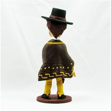 Figura Clint Eastwood Artesanal 23 cms