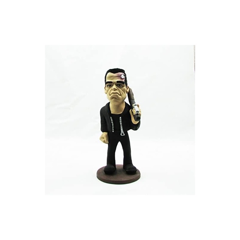 Figura Terminator 2 Arnold Schwarzenegger Artesanal 23 cms