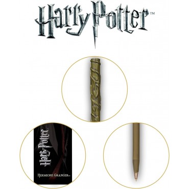 Bolígrafo Varita y Marcapáginas Hermione Harry Potter