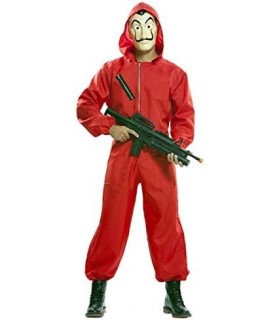 Disfraz La Casa de Papel Talla XL