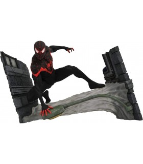 Figura Spider-Man Miles Morales Marvel Gallery Estatua Diorama 18 cms