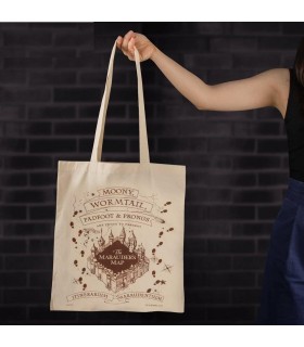 Bolsa Tote Bag Harry Potter Marauder´s Map Mapa Del Merodeador