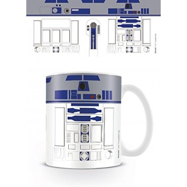 Taza R2-D2 Star Wars Cerámica 315 mls