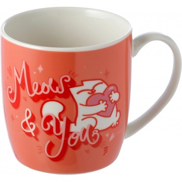 Taza Simon's Cat San Valentín Rosa 300 mls
