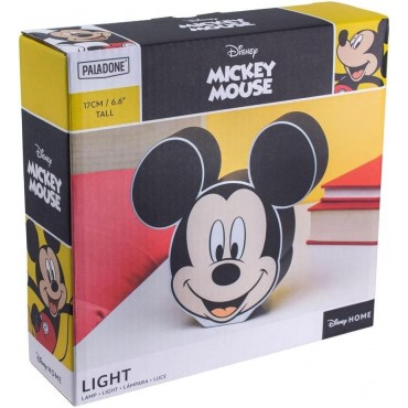 Lámpara Cara Mickey Mouse Disney 17 cms