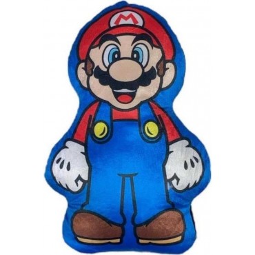 Cojín Super Mario Bros Nintendo Peluche 3D 33 cms
