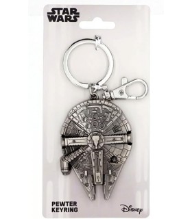 Llavero Halcón Milenario Star Wars Metálico