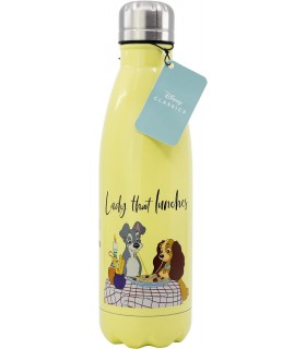 Botella Acero Inoxidable La Dama Y El Vagabundo Disney 780 mls