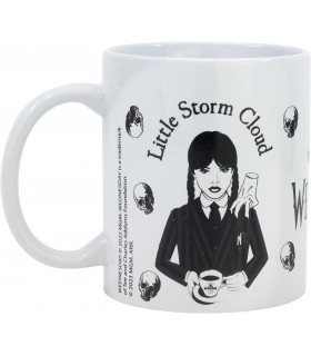 Taza Nevermore Wednesday Cerámica 325 mls 