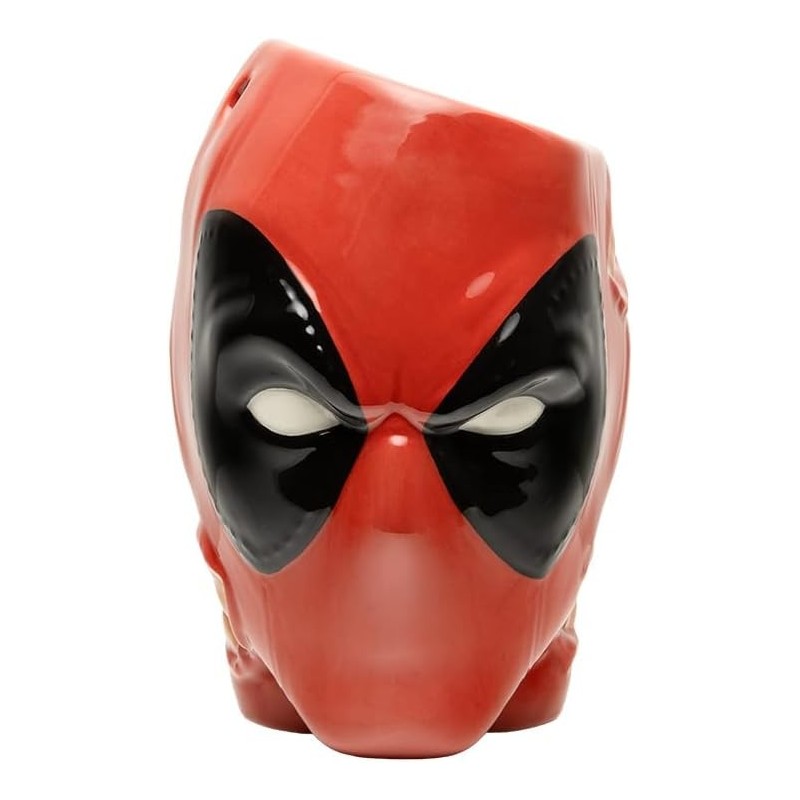 Bote Para Bolígrafos O Planta Deadpool Marvel Cerámica 13 cms
