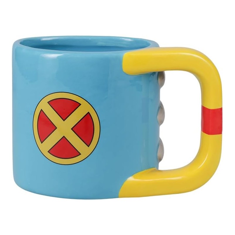 Taza 3D Garra De Lobezno X-Men 97 Marvel Cerámica 350 mls