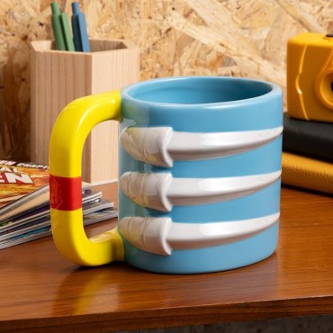Taza 3D Garra De Lobezno X-Men 97 Marvel Cerámica 350 mls