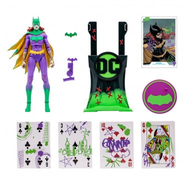 Figura Batgirl Jokerized Three Jokers DC Articulada 18 cms
