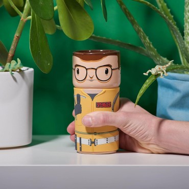 Taza Con Forma De Egon Spengler Cazafantasmas Cerámica 400 mls