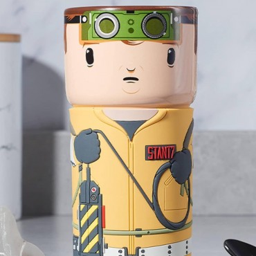 Taza Con Forma De Ray Stantz Cazafantasmas Cerámica 400 mls