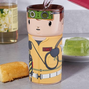 Taza Con Forma De Ray Stantz Cazafantasmas Cerámica 400 mls