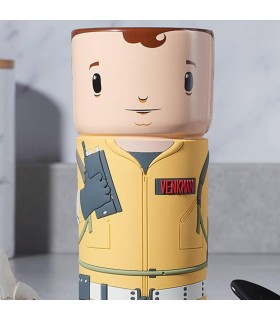 Taza Con Forma De Peter Venkman Cazafantasmas Cerámica 400 mls