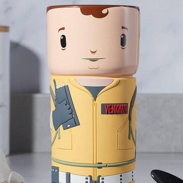Taza Con Forma De Peter Venkman Cazafantasmas Cerámica 400 mls