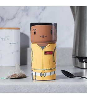 Taza Con Forma De Winston Zeddemore Cazafantasmas Cerámica 400 mls
