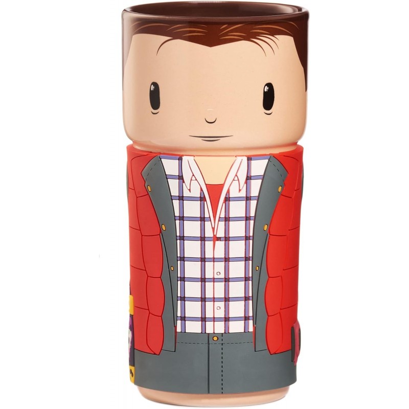 Taza Con Forma De Marty McFly Regreso Al Futuro Cerámica 400 mls