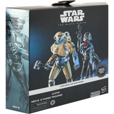 Set 2 Figuras Ned-B & Purge Trooper Star Wars Obi Wan Kenobi Articuladas 15 cms