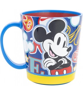 Taza Mickey Mouse Cool Stuff Disney Antivuelco 410 mls