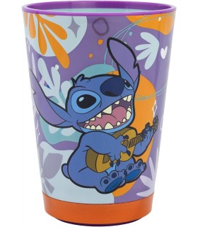 Vaso Stitch Aloha Disney Antivuelco 470 mls